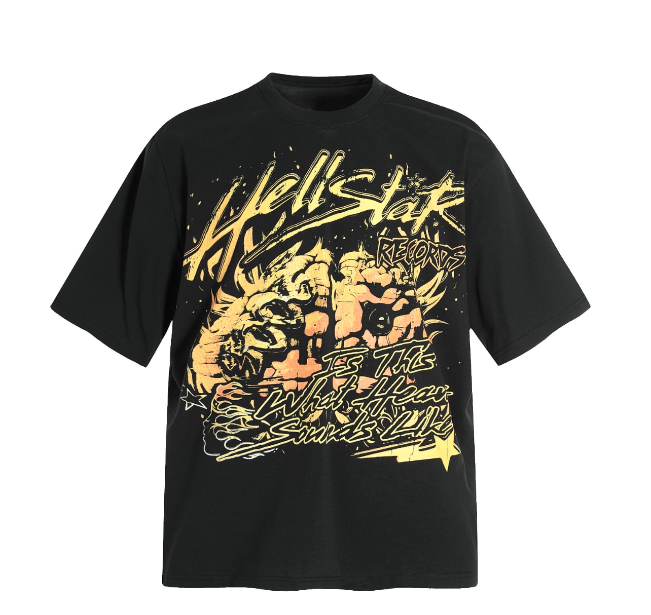 HellStar Black "Is This What Heaven Sounds Like" Tee