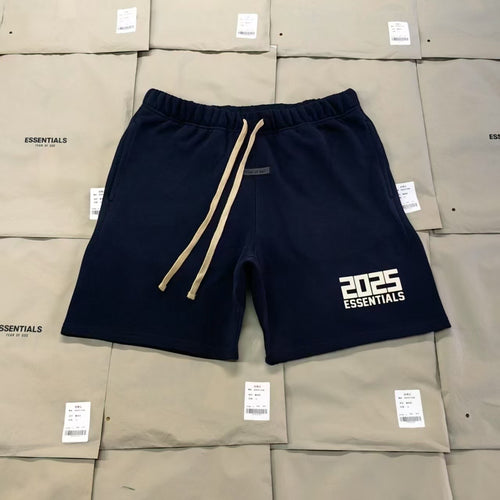 Essentials Black 2025 Shorts