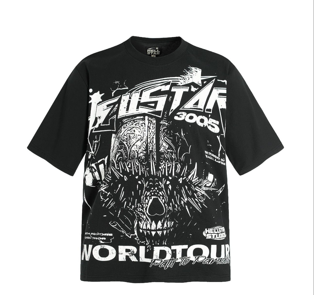 HellStar Black Tee "Path To Parade"
