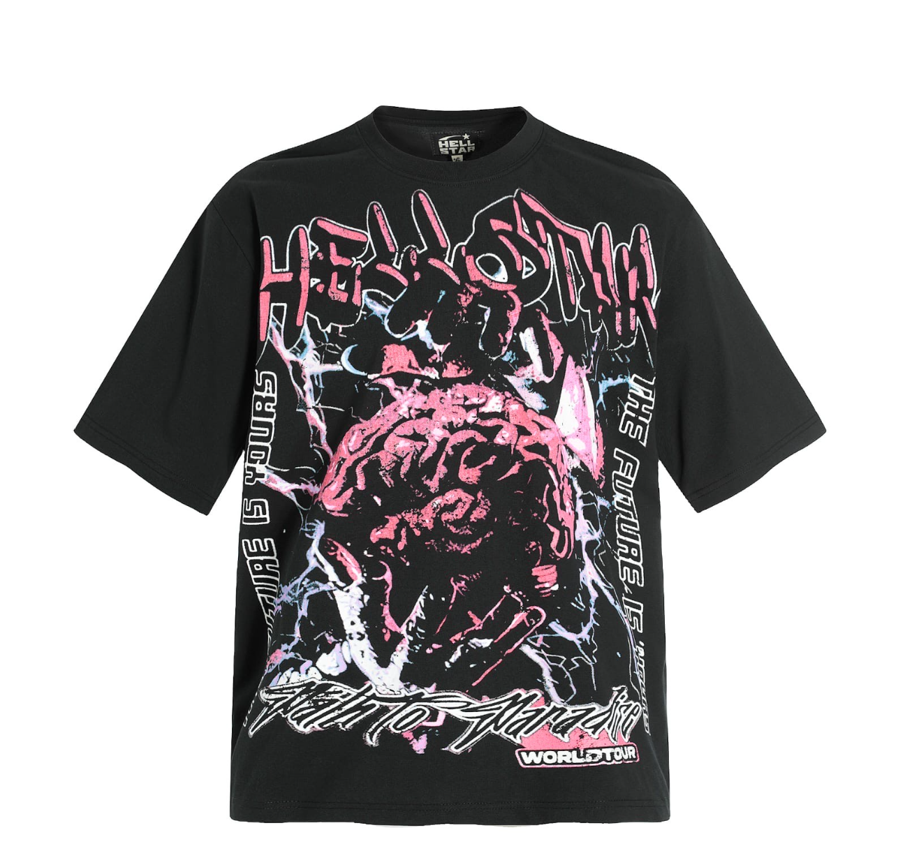 HellStar Black Tee "The Future Is Yours"